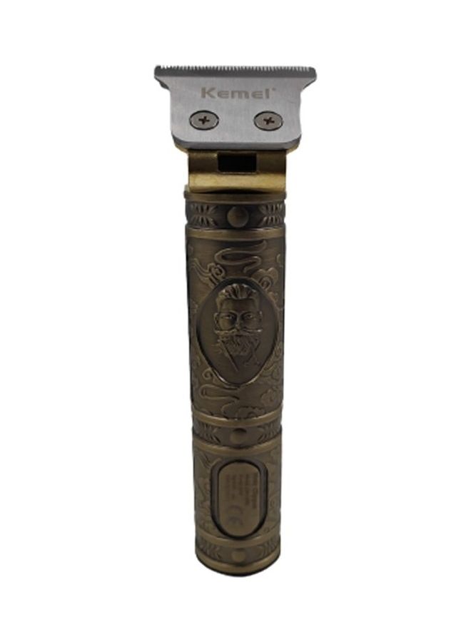 Kemei Professional Adjustable Blade Trimmer Set Gold - Image 4