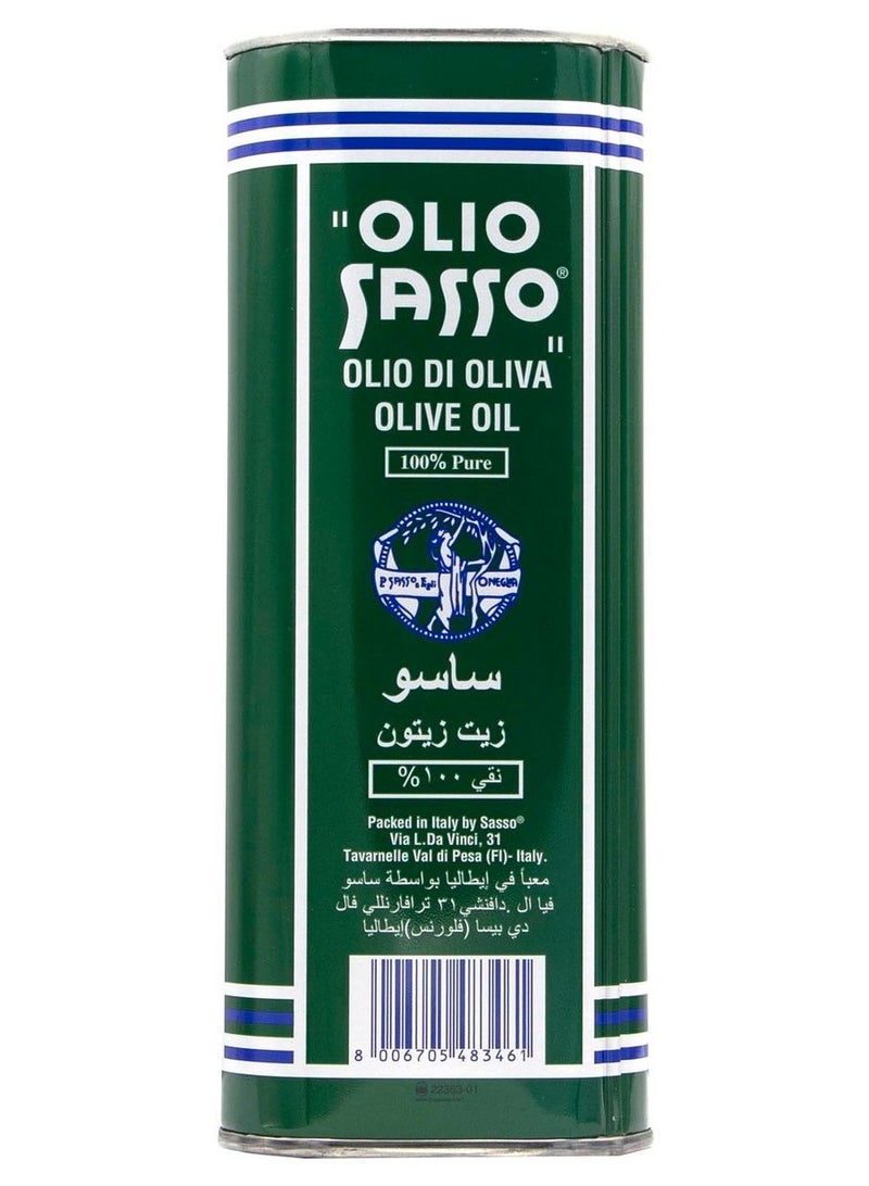 Sasso Pure Olive Oil, 800 ml - Pack of 1