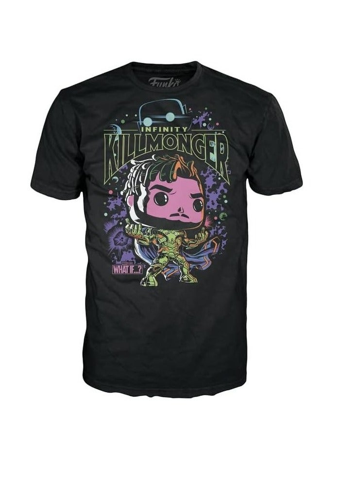 Funko Tee! Marvel What If Killmonger Small