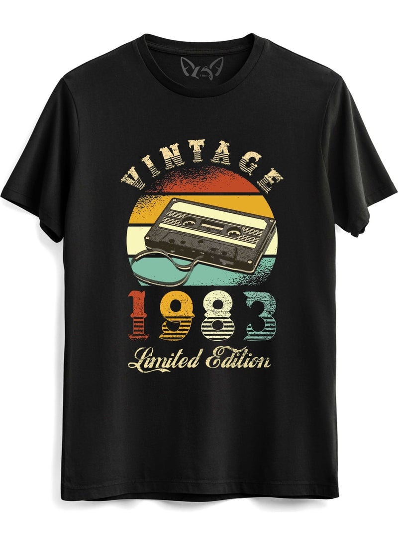 Alfa Tshirt Vintage 1983 Limeted Edition Black Tshirt  - Image 1