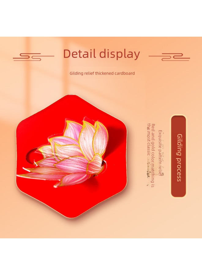 Year Of The Snake 3d Stereo Red Envelope Bag Creative Pull Fun Good-looking Profit Is A Thousand Yuan New Red Envelope Spring Festival - Image 4