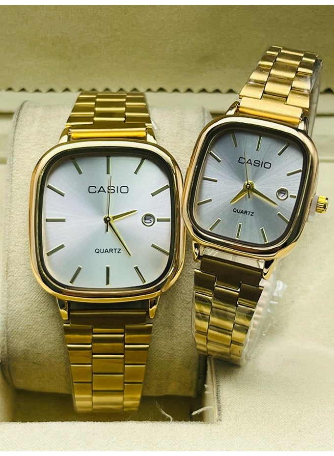 Casio LTP Couples Watch Collection (Men's and Women's) - Modern and Stylish Design, Water Resistant