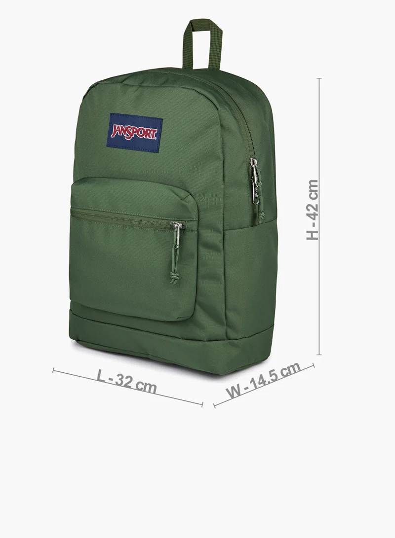 Jansport Jansport Solid Backpack with Adjustable Straps and Zip Closure - Lifetime Warranty