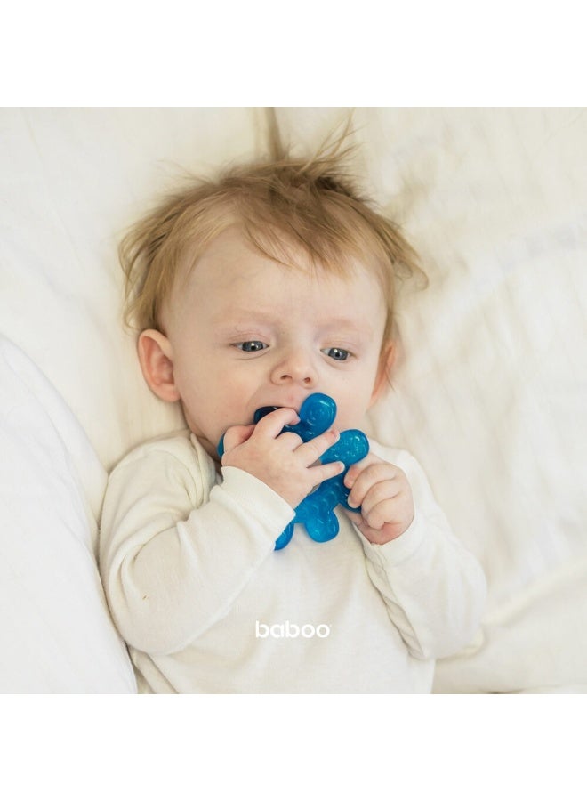 Baboo عجلة عضاضة مملوءة بالماء للتبريد - زرقاء - 4 أشهر وما فوق - Image 4