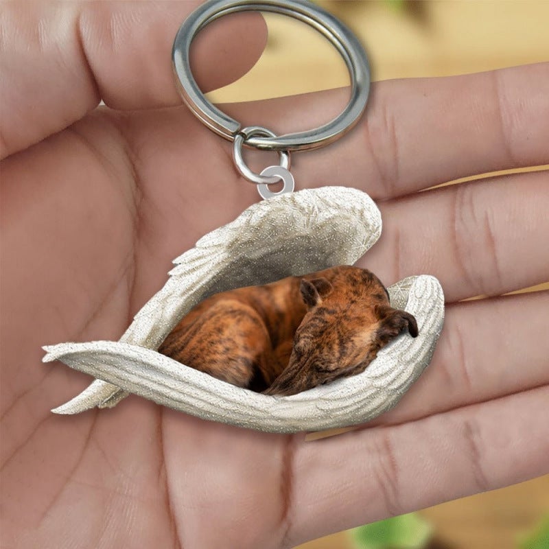 Independent Station Car Key Pendant Exquisite Keychain Acrylic Creative Cute Dog Animal Backpack Pendant - Image 3