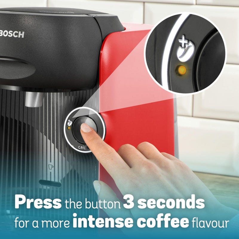 تاسيمو Tassimo by Bosch Finesse Friendly Pod Coffee Machine, TAS163EGB, Red - Image 5