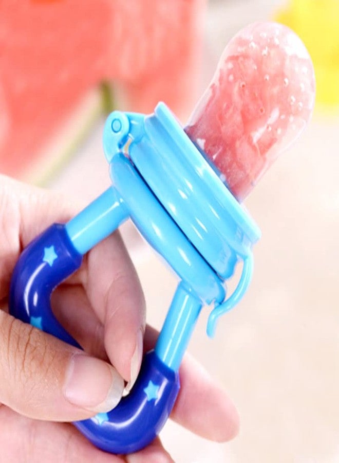 Oncarnival Baby Fruit Feeder Pacifier | Nibbler for Baby | Silicone Fruit and Juice Feeder | Teether for Baby | Children's Nipple Pacifier for Fruits | BPA Free for 4 to 12 Months - Image 3