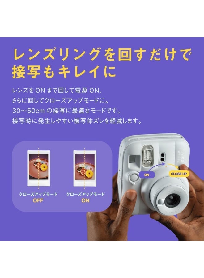 Instax Fujifilm INSTAX Mini 13 Instant Camera Frosty Blue | Compact Instant Print Camera | Automatic Exposure | Selfie Mode | Portable Photo Camera - Image 3