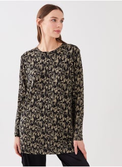 Crew Neck Printed T-Shirt