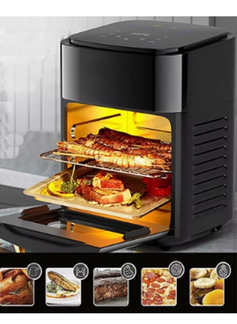 DubaiGallery 15L Air Fryer Oven Multifunction Frying Pan Electric Oil Free Kitchen Appliances Rice Cooker 5L 8L - Image 2