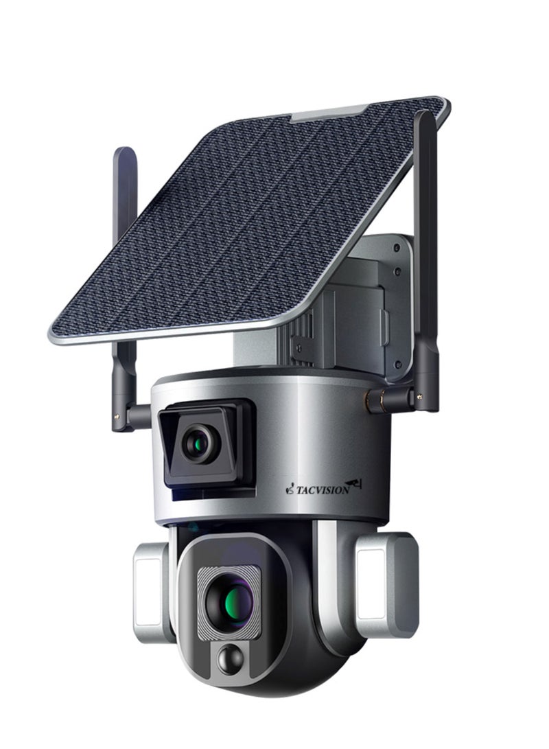 4K Dual Lense Solar camera - Image 1