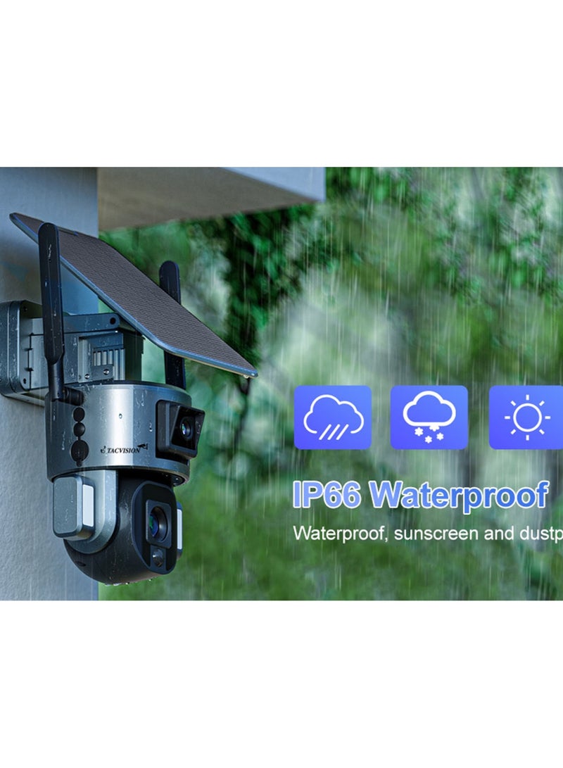 4K Dual Lense Solar camera - Image 3