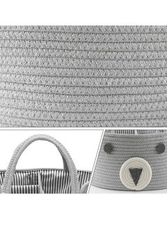 LO.BABY.VE Baby Diaper Caddy Organizer Cotton Diaper Storage  - Image 3