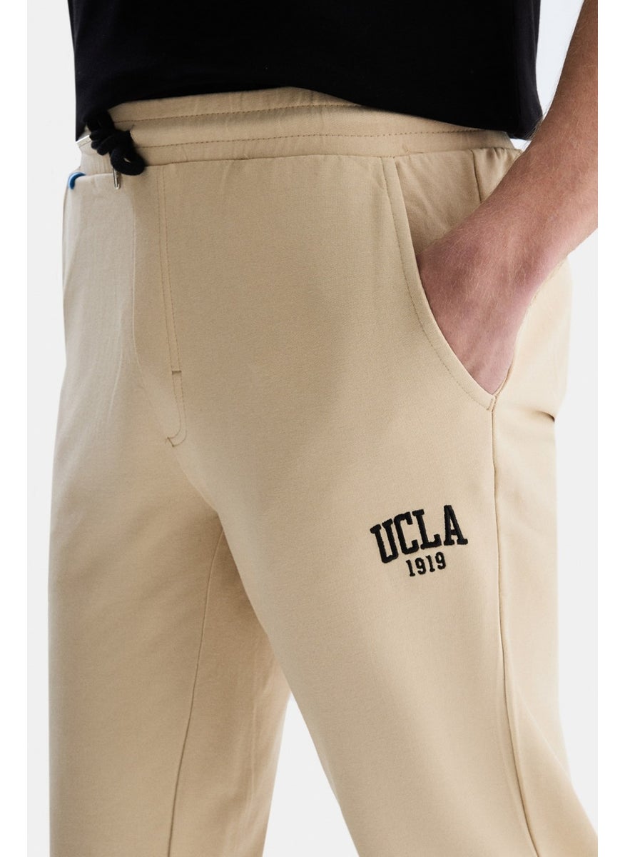UCLA Connor Coffee Leg Elastic Sweatpants Embroidered Standard Fit Men's Sweatpants  - Image 2