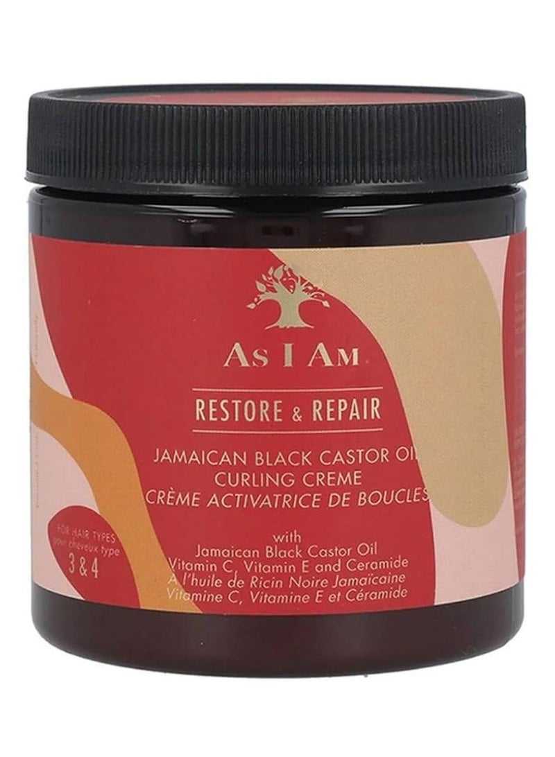 As I Am Restore & Repair Jamaican Black Castor Oil Curling Crème 227g