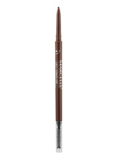 Marcelle Marcelle Nano Retractable Eyebrow Liner, Medium Brown, Brow Pencil, Ultra-Precise Definition, Waterproof, Long-Lasting, Hypoallergenic, Cruelty-Free, 0.09 g 