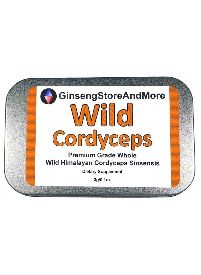 GinsengStoreAndMore Wild Cordyceps, Whole Himalyan Cordyceps Sinensis Mushroom, Genuine And Very Rare, High Grade, Boost Energy, Reduce Stress For Men And Women, 3 Grams  - Image 2
