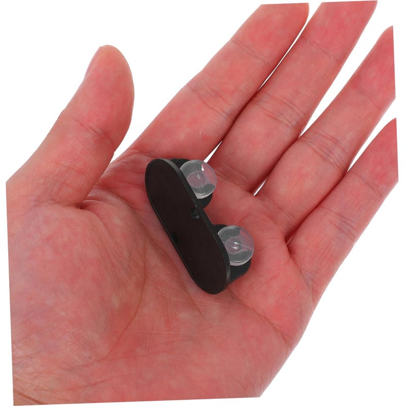 Black Self Adhesive Caster Wheels 20pcs Mini Swivel Furniture Rollers Low Noise - Image 5