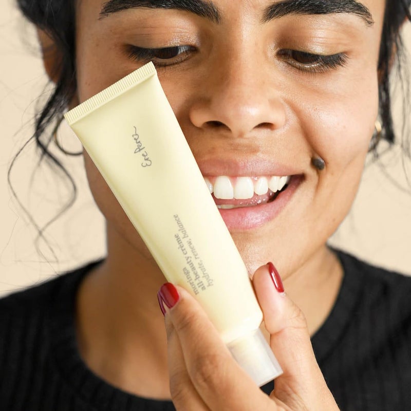 Ere Perez - Natural Moringa All-Beauty CrÃ¨me | Vitamins A + E, Lemon Balm, Prickley Pear | Hydrates, Plumps, Soothes | Vegan, Cruelty-Free, Palm-Free, Clean Beauty (1.7 oz | 50 g) - Image 4