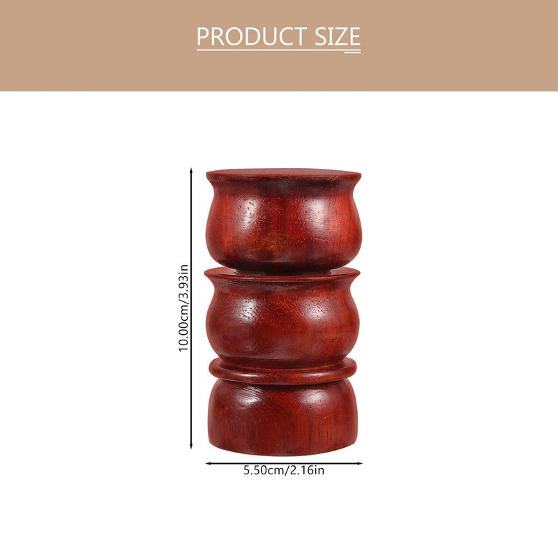 Wooden Toothpick Holder Dispenser Portable Storage Container For Kitchen Dining Table - Image 3