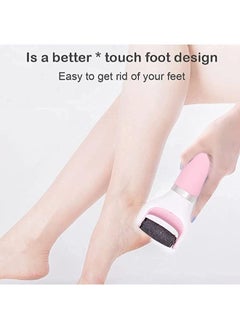 EasyLife Electric Foot File Hard Skin Remover Cordless Rechargeable Charging and IPX7 Waterproof Wet & Dry Use for Cracked Heels Calluses  - Image 4