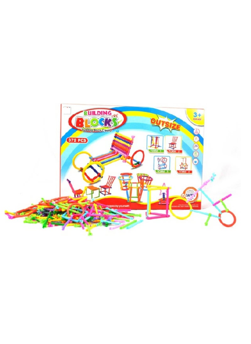 General 372 Pcs Smart Sticks Early Education Puzzle Toy Building Blocks  - Image 4