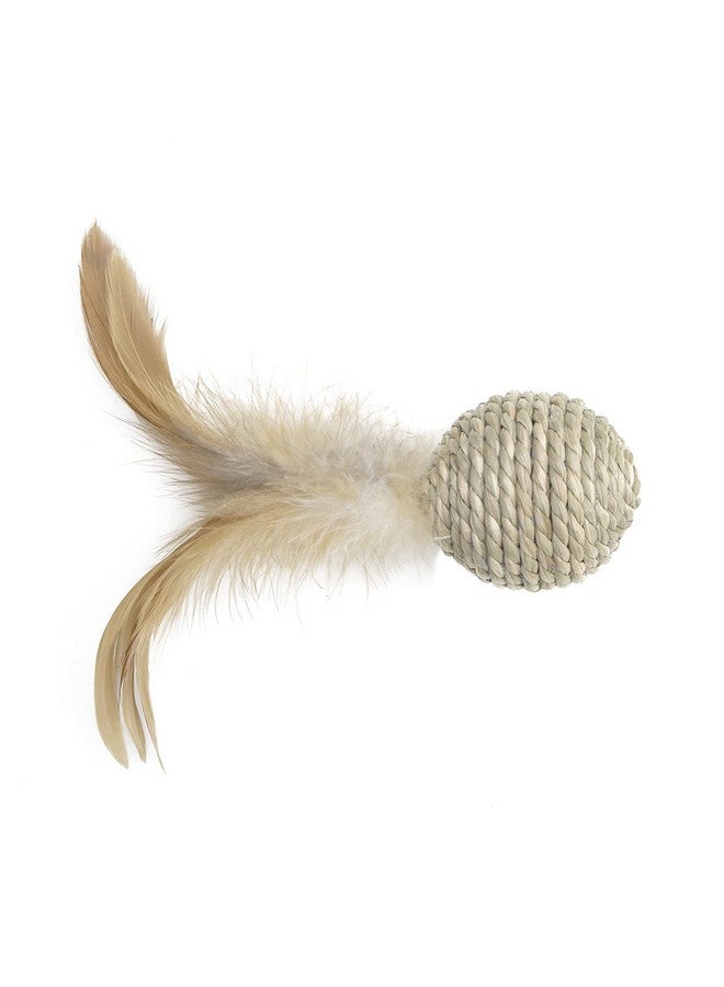 Catit Eco Cat Toy, Seagrass Ball - Image 1