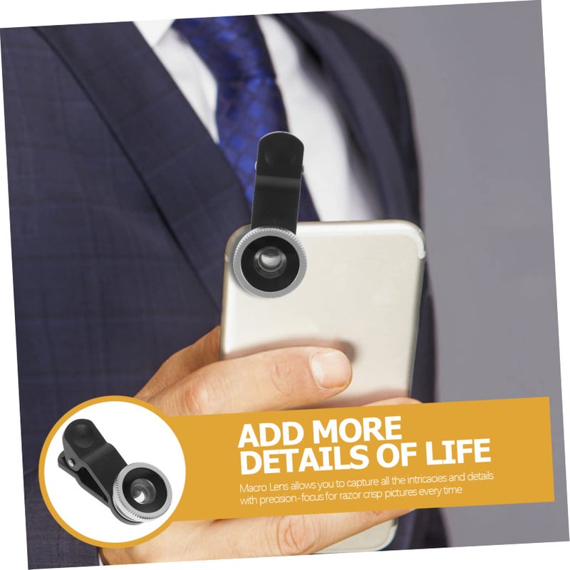 DOITOOL Universal Clip On Phone Lens Kit Wide Angle Macro Fisheye 3 In 1 - Image 3