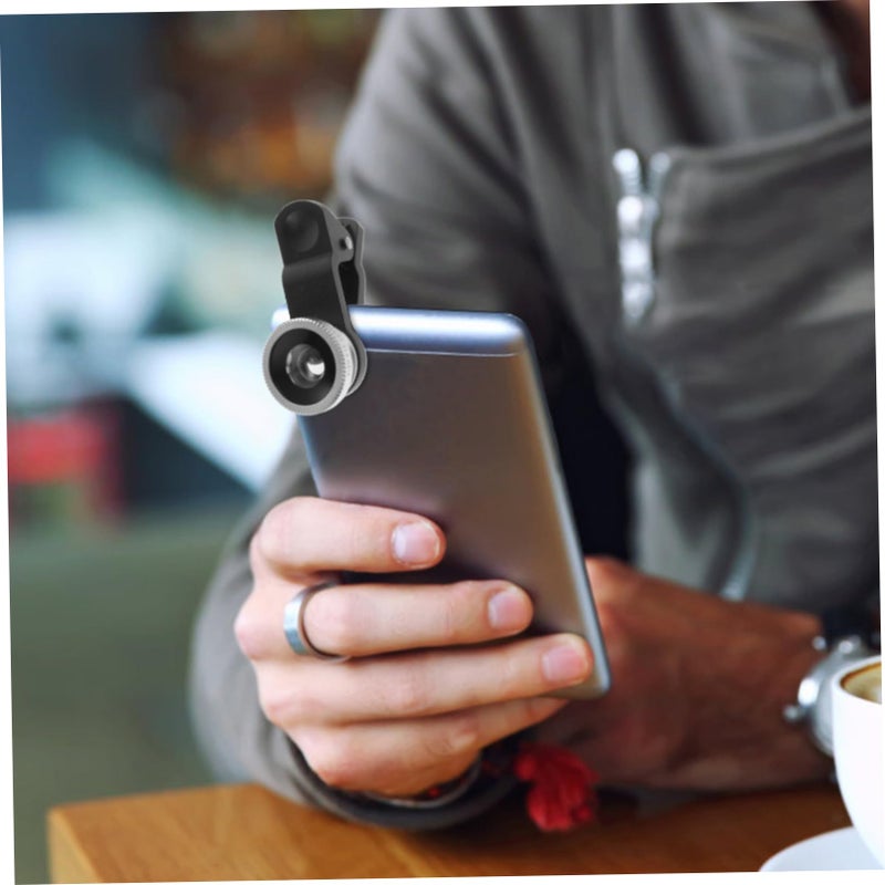 DOITOOL Universal Clip On Phone Lens Kit Wide Angle Macro Fisheye 3 In 1 - Image 5