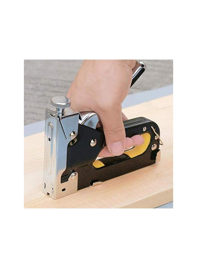 vesus nail staple gun stapler for wood furniture door heavy duty rapid upholstery hand tool with 800 nails : white, YTEF-874-487-304543  - Image 2