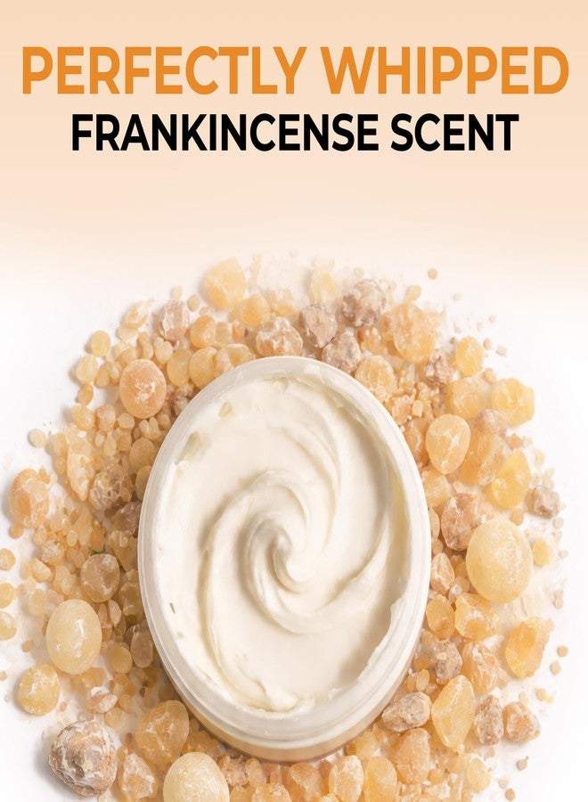 RA COSMETICS Whipped African Shea Butter with Frankincense – 100% Whipped Shea Body Butter from Ghana – Moisturizing Natural Skincare for Dry Skin, Hair, Scalp – Nourishes, Softens & Hydrates – 12oz - Image 3