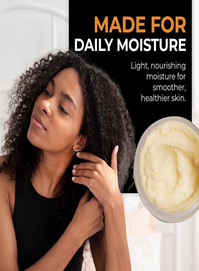 RA COSMETICS Whipped African Shea Butter with Frankincense – 100% Whipped Shea Body Butter from Ghana – Moisturizing Natural Skincare for Dry Skin, Hair, Scalp – Nourishes, Softens & Hydrates – 12oz - Image 4