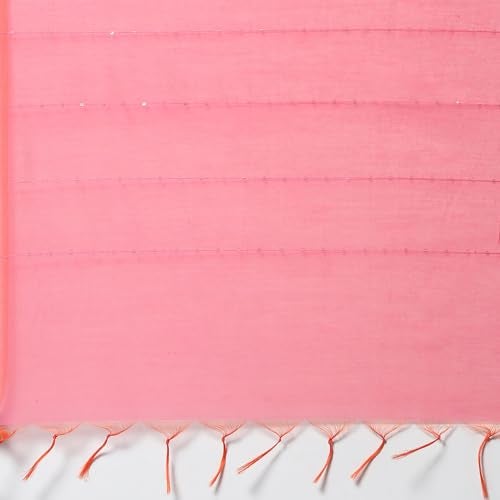 Biba Light Pink Polyester Blend Straight Suit Set - Image 4
