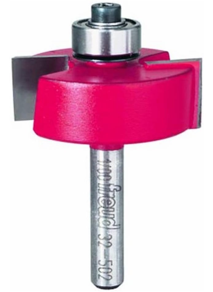 freud Freud 32-502 Multi-Rabbet Router Bit Set with 4 Bearings - 1/4" Shank 
