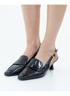 LAMARAPARIS Matilda moc PAT sling back on a 6cm heel black  - Image 2