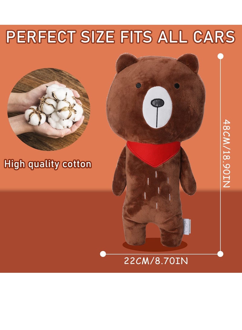 KASTWAVE Seat Belt Cover Pillow for Kids Car Seatbelt Cushion Head Shoulder Neck Support Protector Pad Soft Stuffed Plush Travel Vehicle Safety Belts Strap Seatbelt Pillow For Kids Of All Ages - Image 4