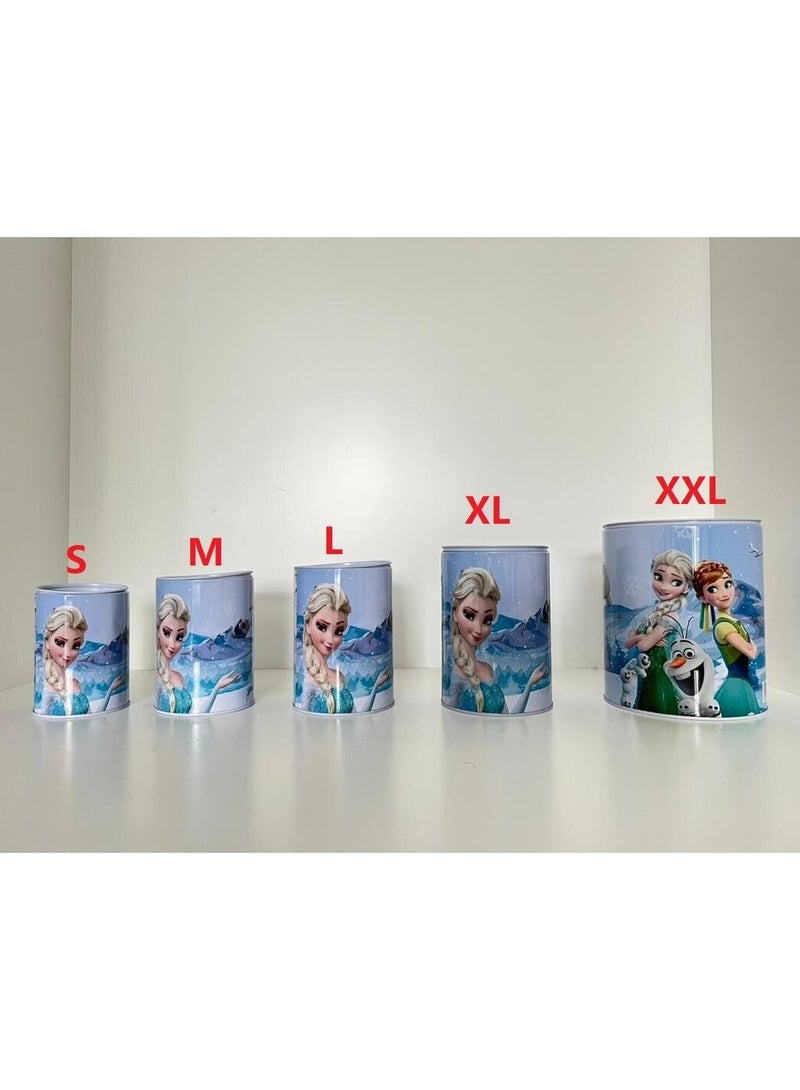 Disney Metal Money SAVING Boxes for Kids 5 pieces - Image 1