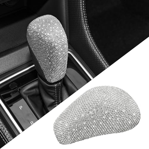 HHLOU Bling Gear Shift Knob Cover Interior Accessory Fit for 20182021 Subaru ForesterXVOutback - Image 1