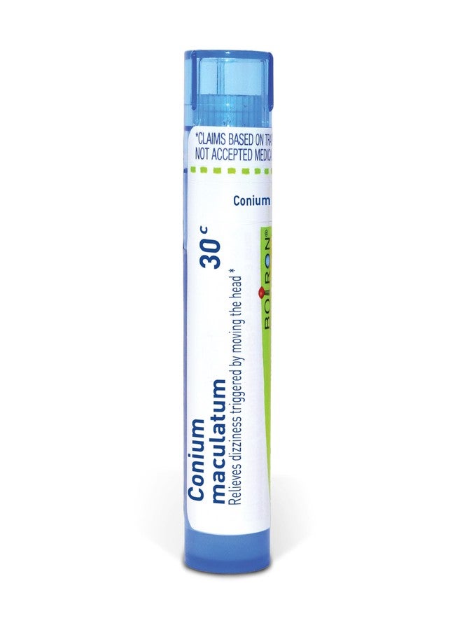 Boiron Conium Maculatum 30C for Dizziness Triggered by Moving the Head - 80 Pellets - Image 1