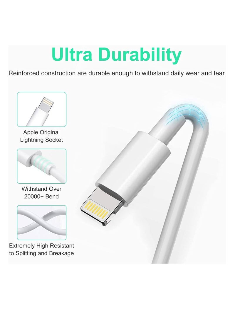Generic USB C to Lightning Cable 2M [MFi Certified] Compatible with Apple iPhone 14 Pro Max/13/12/11 Pro/X/XS/XR/8 Plus/AirPods Pro,Supports Power Delivery,  - Image 5