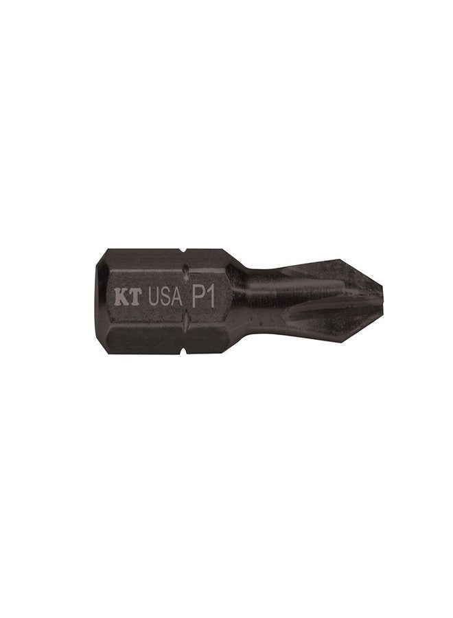 Klein Tools PH115 #1 Phillips Insert Power Driver 1-Inch, Made in USA, 5-Pack - Image 1