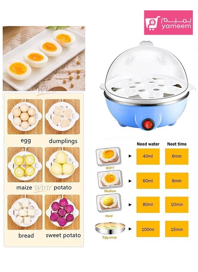 Yameem Electric Multifunctional Egg Boiler Steamer And Cooker With Auto Shut Off Feature  - Image 3