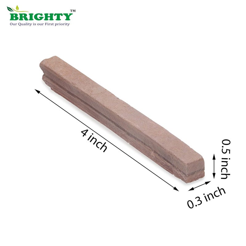 Brighty 1Kg Slate Pencil Red Colour Natural And Earthy Slate Pencils Thins Slate Pencils - Image 2
