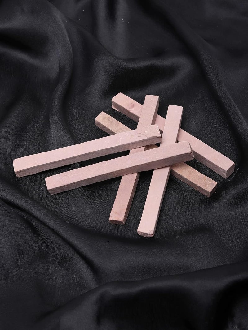 Brighty 1Kg Slate Pencil Red Colour Natural And Earthy Slate Pencils Thins Slate Pencils - Image 5
