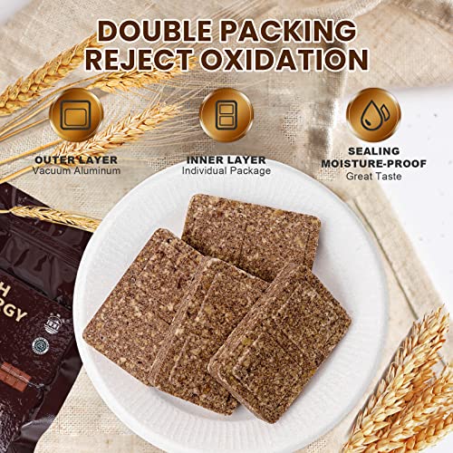 BDH Emergency Food Ration Bars, Chocolate Flavor Survival Tabs Supply for Outdoor Camping Emergency Snowstorm Earthquake Disaster Preparedness Kit With Long Self Life 12 Count - Image 2