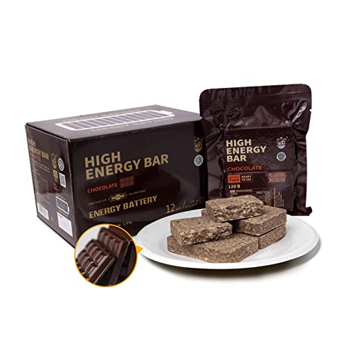 BDH Emergency Food Ration Bars, Chocolate Flavor Survival Tabs Supply for Outdoor Camping Emergency Snowstorm Earthquake Disaster Preparedness Kit With Long Self Life 12 Count - Image 1