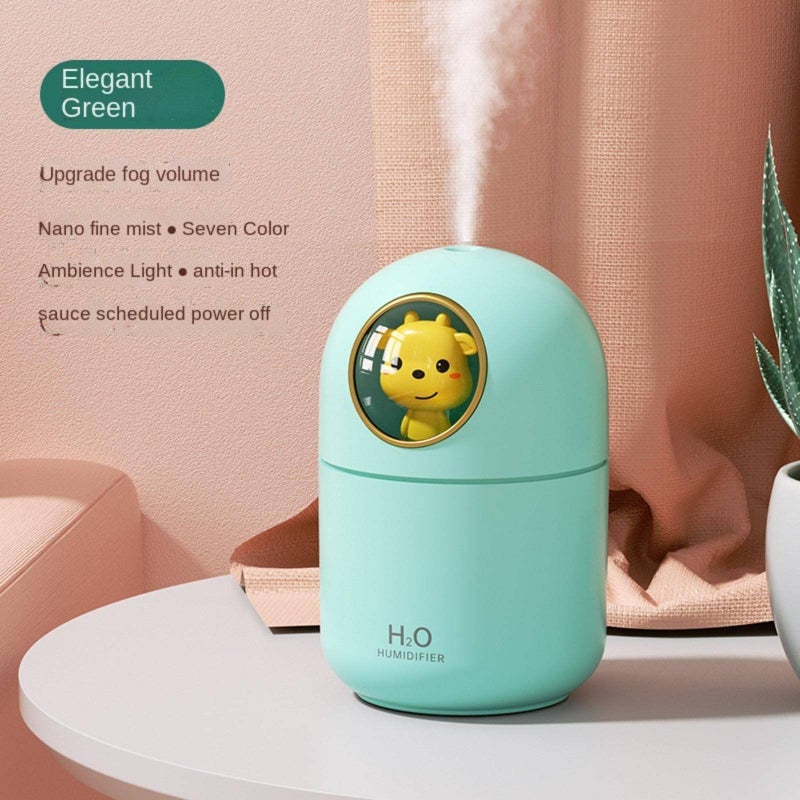Home USB Humidifier, Small Desktop Air Purifier, Bedroom Beauty Device, Small Air Spray, Exquisite Supplements, Creative Christmas Gifts - Image 5