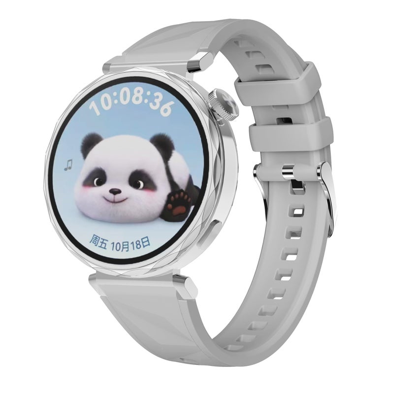 Dado 18mm Silicone Band Compatible with Huawei Watch GT5 41mm / GT4 41mm, Quick Release Replacement Strap - Image 2