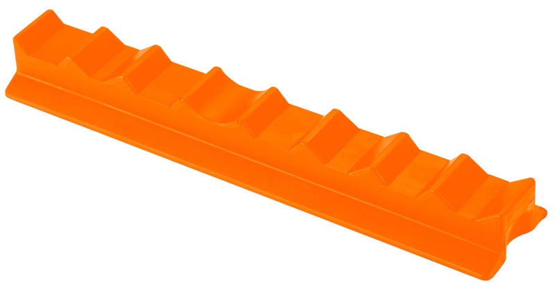 Groz Flexible Magnetic Tool Holder, 8 Inch (200mm) | Tool Holder Strap | Tool Storage Organizer 8-Piece Tools Organizer, Orange | MTH/8/OR - Image 1