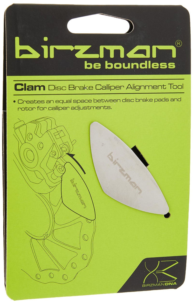 Birzman Clam (3Pcs/Set) (Disc Brake Gap Indicator) Silver